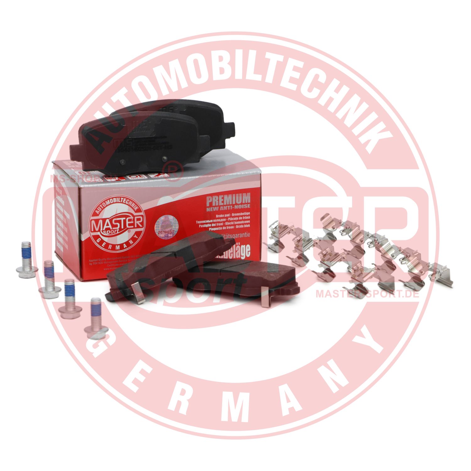 Placute frana MASTERSPORT GERMANY 13046149252N-SET-MS